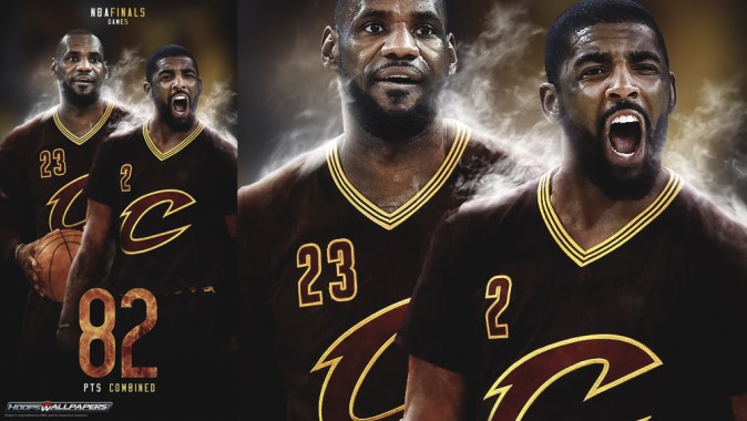 Kobe Wallpaper Lebron James And Kyrie Irving Wallpaper Cavs 1000x563 Download Hd Wallpaper Wallpapertip