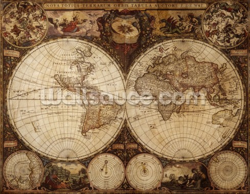 Featured image of post Vintage Mapa Mundi Wallpaper Introduce the sepia world map wallpaper mural into your interior a design that is impactful yet the subtle tones allow it to remain understated in your space