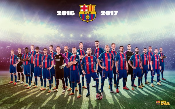 Fc Barcelona Team Cool Hd Wallpapers - Fc Barcelona Players Wallpaper ...