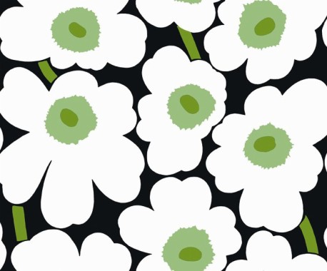 Marimekko Unikko White Red Yellow 10x10 Download Hd Wallpaper Wallpapertip