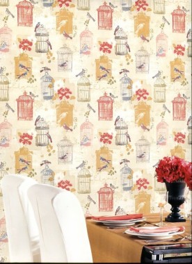 Yellow Wallpaper For Kitchen - 736x1102 - Download HD Wallpaper