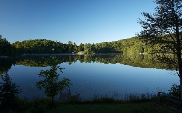 Lake In Quebec - 1280x800 - Download HD Wallpaper - WallpaperTip