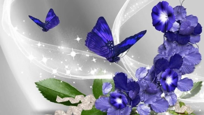 Download Blue Butterfly Wallpapers Free Blue Butterfly Wallpaper Download Wallpapertip