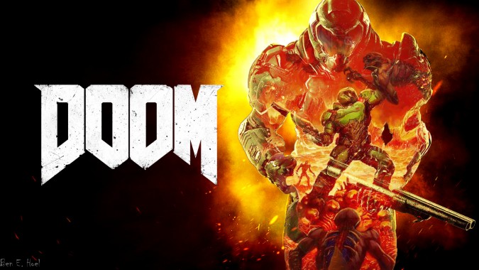 830455 Title Video Game Doom Doom Doomguy Wallpaper - Doom 2016 ...