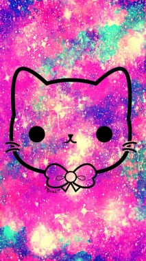 Pink Cute Kawaii Galaxy 736x1309 Download Hd Wallpaper Wallpapertip