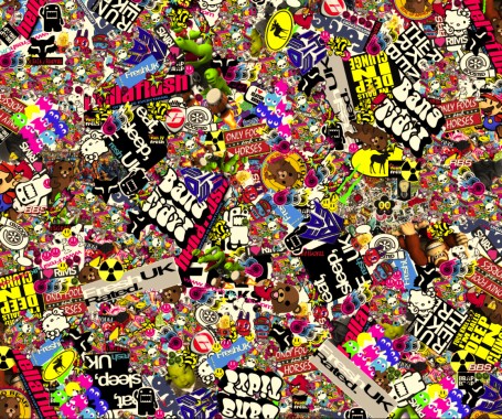 Sticker Bomb Wallpaper 4k - 6024x6024 - Download HD Wallpaper