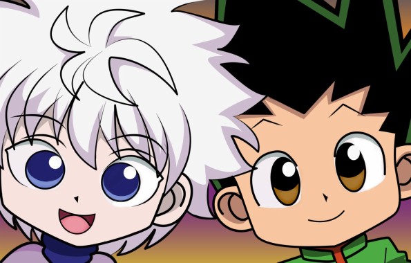 Photo Wallpaper Killua Gon Hunterxhunter Hunter X Hunter Gon And Killua 1332x850 Download Hd Wallpaper Wallpapertip