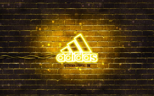 adidas wallpaper yellow