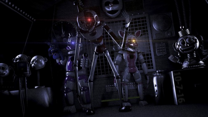 Sister Location Fnaf Fanart Scary - 1920x1080 - Download HD Wallpaper ...