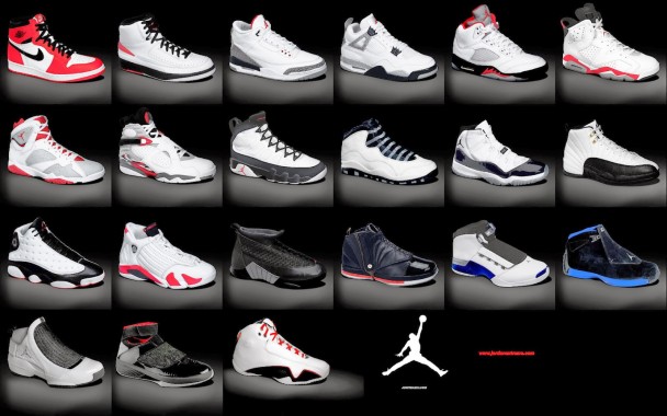 jordans shoes by year