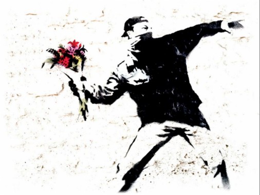 Banksy Graffiti Wallpaper Hd 1600x10 Download Hd Wallpaper Wallpapertip