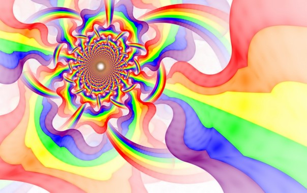 Psicodelico Del Fractal Del Arco Iris Wallpapers Psychedelic Rainbow Fractals 1280x804 Download Hd Wallpaper Wallpapertip