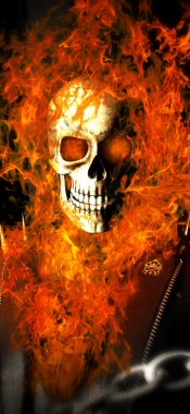 Blue Ghost Rider Wallpaper Hd - 236x419 - Download HD Wallpaper