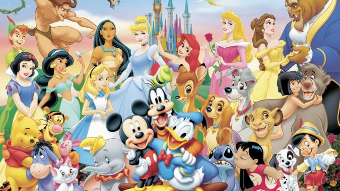 Download Disney Characters Wallpapers For Computer - 1366x768 ...