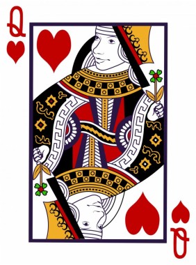 Queen Of Hearts Playing Card 748x1006 Download Hd Wallpaper Wallpapertip