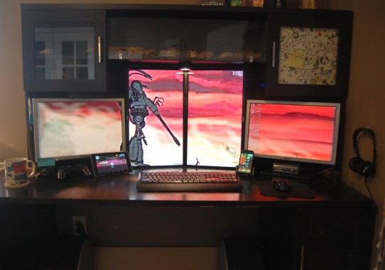 Dual Monitor Vertical Wallpaper Px, - Dual Monitor Setup - 4493x2995