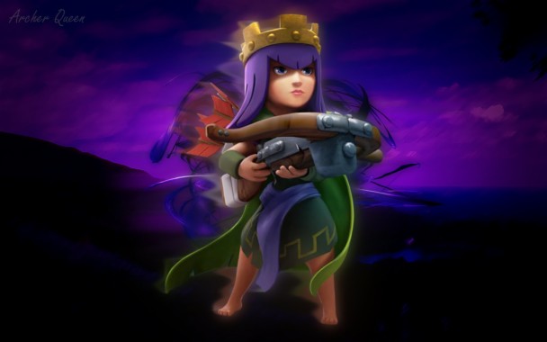 Download Archer Queen Skin Clash Of Clans Wallpapertip