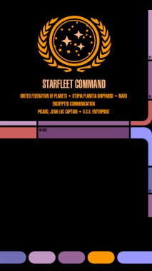 I Made A Star Trek Lcars Wallpaper For Android Phones - Star Trek 