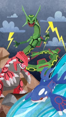 Shiny Mega Rayquaza Wallpaper Rayquaza Groudon Kyogre - Rayquaza ...