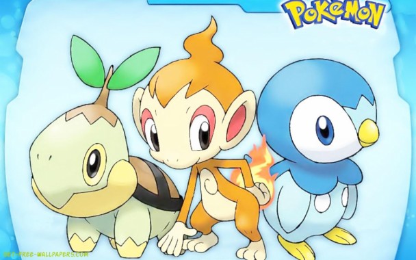 Pokemon Starters Piplup Chimchar Turtwig Wallpaper - Pokemon Chimchar ...