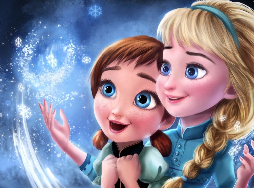 Elsa And Anna Wallpapers Frozen Elsa Anna 1024x768 Download HD