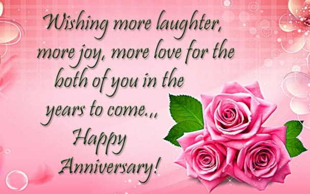 Wishes Happy Anniversary Both Of You And Lots Of Love - Marriage Happy ...