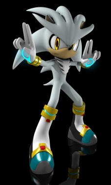 3d Silver The Hedgehog - Silver Sonic Black Background - 900x1500 ...