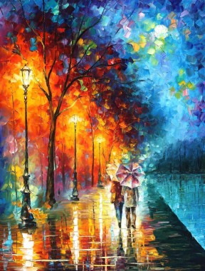 Love By The Lake Leonid Afremov - 1050x1385 - Download HD Wallpaper ...