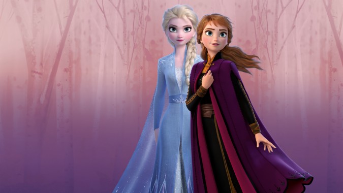 Elsa And Anna And Enchanted Forest[ - Elsa And Anna Frozen 2 Wallpaper ...