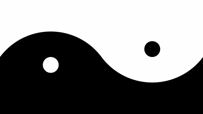 Yin Yang Header - 2560x1440 - Download HD Wallpaper - WallpaperTip