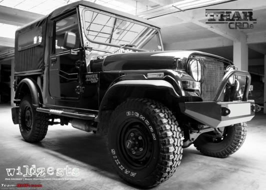 Mahindra Thar Hipster Azad Front Quarters - Full Hd Thar Car Background