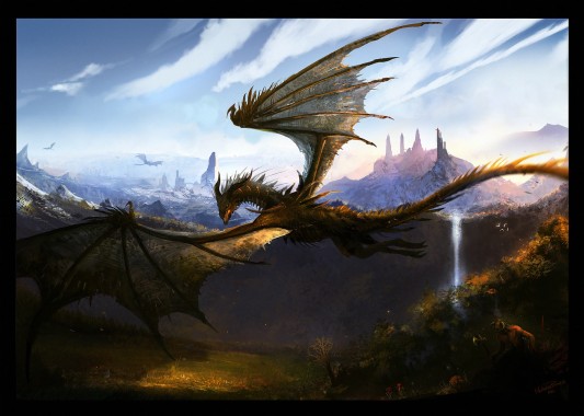 Alduin - Elder Scrolls V Skyrim Alduin - 1131x707 - Download HD