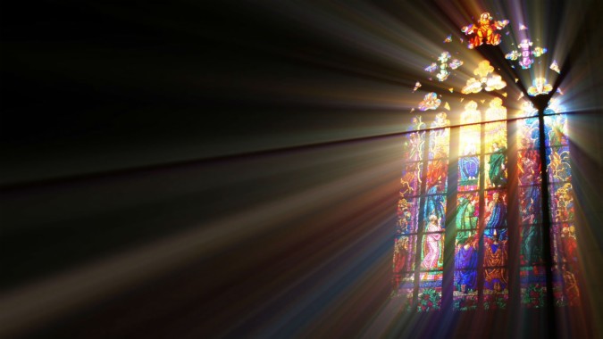 Stained Glass Ppt Background - 1600x900 - Download HD Wallpaper