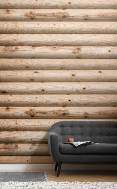 Fake Log Cabin Doityourselfcom - Faux Log Cabin Walls - 375x500 ...