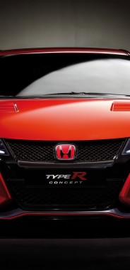 Honda Civic Type R Red Cars Front View Iphone 6 Wallpaper Honda Civic Type R 1440x2960 Download Hd Wallpaper Wallpapertip