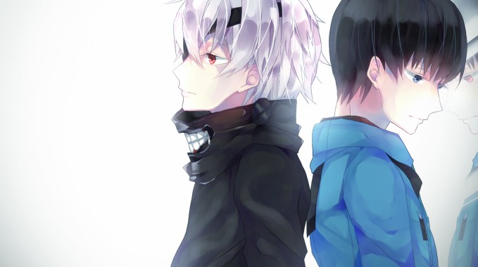 Kaneki Ghoul And Human 00x1118 Download Hd Wallpaper Wallpapertip