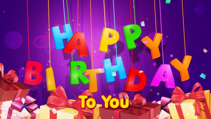 Happy Birthday Cake Background 1366x798 Download Hd Wallpaper