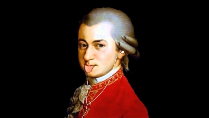 Wolfgang Amadeus Mozart Funny 1280x7 Download Hd Wallpaper Wallpapertip