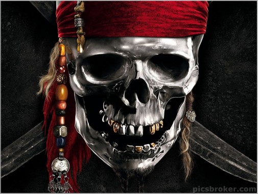 Wallpaper Danger Ghost - Jack Sparrow Symbol - 1289x969 - Download HD ...