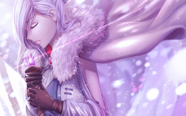 Weiss Schnee Rwby Profile View Closed Eyes Rwby Weiss Schnee Anime 650x406 Download Hd Wallpaper Wallpapertip