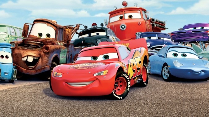 Cars Car Mater Lightning Mcqueen Sally Carrera Flo - Cars Movie ...