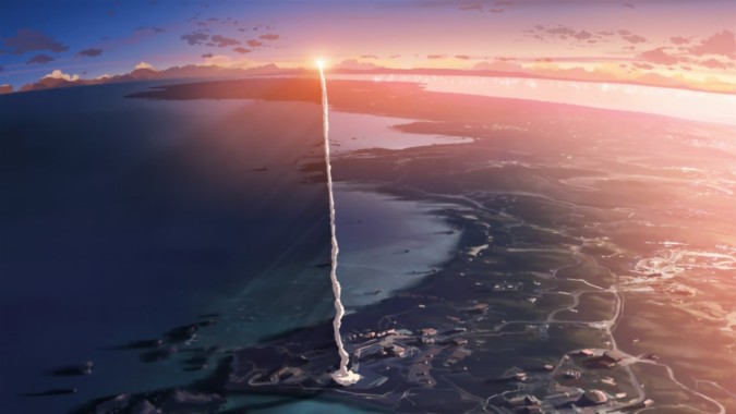 5 Centimeters Per Second Rocket 19x1080 Download Hd Wallpaper Wallpapertip