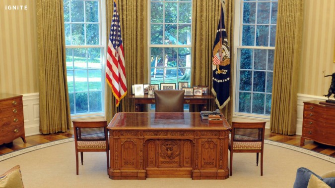 microsoft teams oval office background