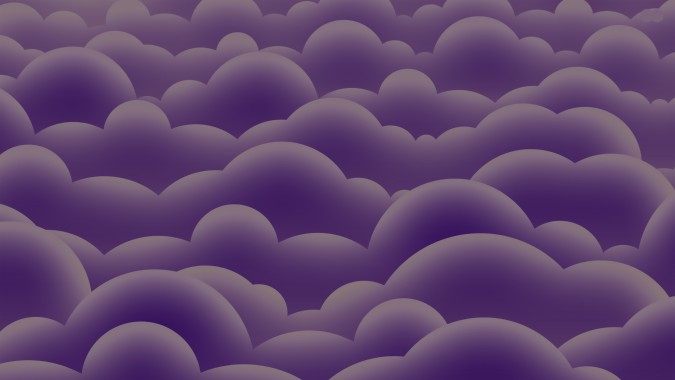 Download Purple Clouds - WallpaperTip