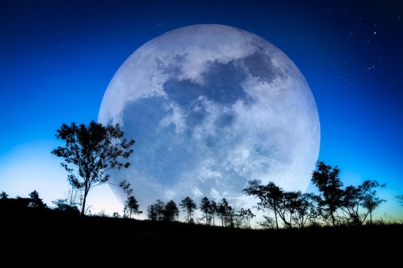 Beautiful Moon Night Wallpapers - Beautiful Full Moon Night - 2400x1679 ...