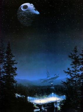 Death Star Ipad Wallpapers Star Wars Endor Death Star 954x1280 Download Hd Wallpaper Wallpapertip