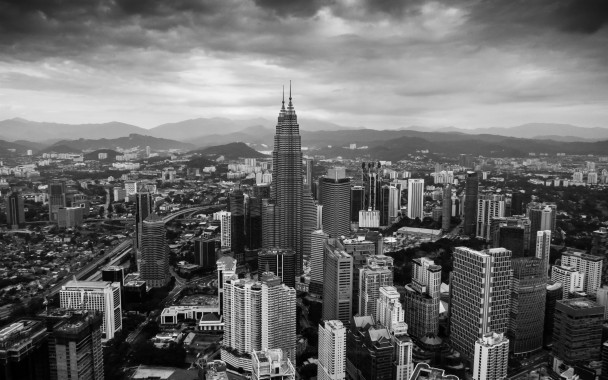 pueblo blanco y negro - klcc wallpaper - 3840x2400 - WallpaperTip