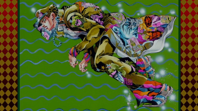 ジョジョの奇妙な冒険 Vaporwave壁紙 19x1080 Wallpapertip