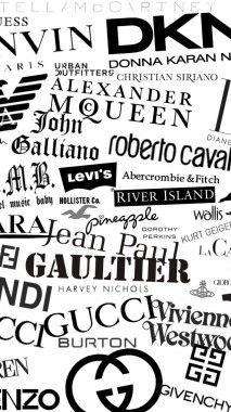 Top Brand Name Clothing Logos Images For Pinterest Poster 720x1280 Download Hd Wallpaper Wallpapertip