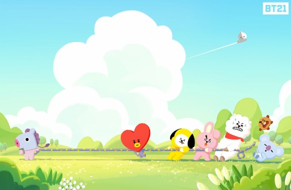 Bt21 Rj Wallpaper Hd 10x10 Download Hd Wallpaper Wallpapertip